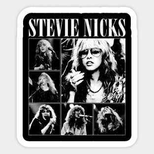 Stevie Nicks Vintage, Retro 90s Stevie Nicks, Fleetwood Mac Band, Fleetwood Mac Retro Graphic Sticker